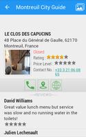 Montreuil City Guide syot layar 3