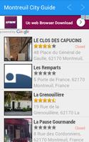 Montreuil City Guide capture d'écran 2