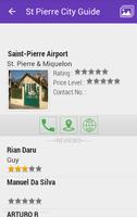 St. Pierre City Guide capture d'écran 1