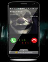 Killer Clown Fake Call - Clown poster