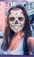 masque de crâne mexicain - maquillage Halloween capture d'écran 2