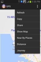 GPS capture d'écran 1