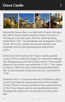 Castles Guide Slovakia Screenshot 1