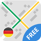 Germany GPS Navigation & Maps ไอคอน