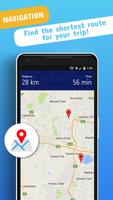 Global GPS Navigation, Maps & Driving Directions پوسٹر