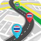 Thailand GPS Navigation & Maps आइकन