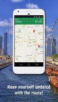 UAE GPS Navigation & Maps Affiche