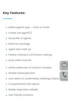 3 Schermata Travel Agent Software