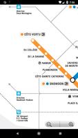 Montreal Metro Map Free Offline 2020 captura de pantalla 1