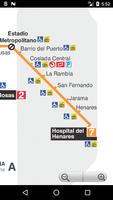 Madrid Metro Map Free Offline 2018 capture d'écran 1