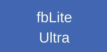 Facebook via FB lite Ultra (1 MB)