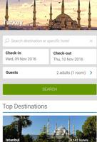 Booking Turkey Hotels Cartaz