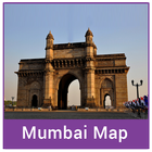 Mumbai Map Zeichen