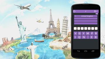 Travel Trivia Word Quiz capture d'écran 2