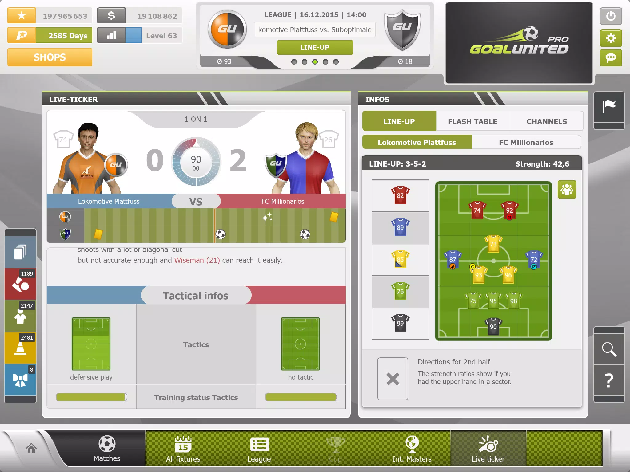 goalunited PRO soccer manager APK for Android Download