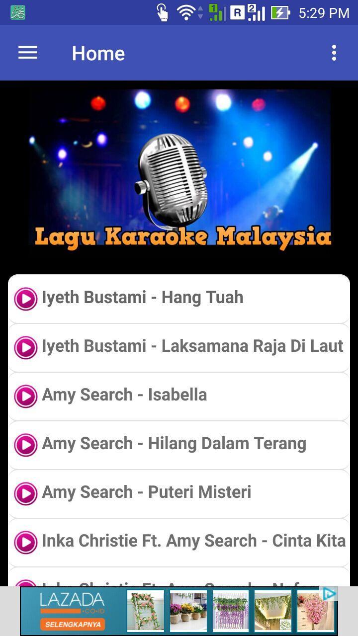 Lagu Karaoke Malaysia For Android Apk Download