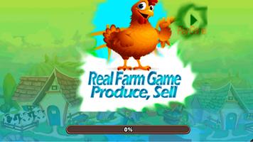 Real Farm Game Produce, Sell 海报