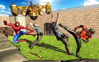 Incredible Monster Superhero: Prison Escape Games ảnh chụp màn hình 1