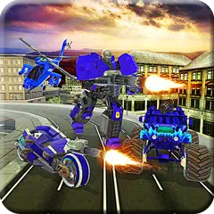 Futuristic Police Transform Robot War APK 下載