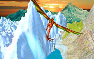 Flying Dragon Warrior Simulator Affiche