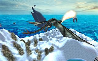 Flying Dragon Warrior Simulator capture d'écran 1