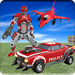 US Police Jet Car Robot Transform Wars