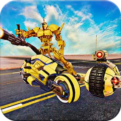 Futuristic Robot War: BikeTransform Robot games APK download