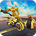 Futuristic Robot War: BikeTransform Robot games
