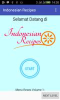 Indonesian Recipes Affiche