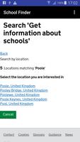 School Finder Affiche