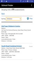 2 Schermata School Finder