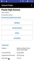 3 Schermata School Finder