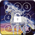 Cuteness Unicorn ART PIN Lock icon