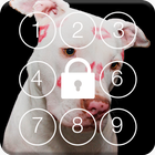 Lovely Love Dog Screen Lock icône