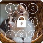 Lovely Cat PIN Screen Lock icône