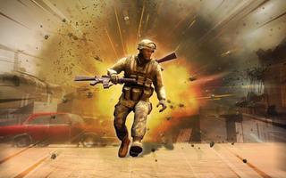 Spiel des Überlebens - Mega Shooting Krieg Plakat