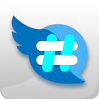 آیکون‌ Hashtag Users - Twitter management tools