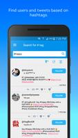 Hashtag Users - Twitter management tools 포스터