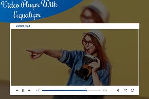 Video Player With Equalizer ảnh chụp màn hình 1