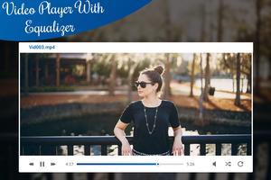 Video Player With Equalizer ảnh chụp màn hình 2