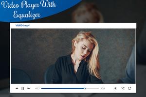 Video Player With Equalizer ảnh chụp màn hình 3