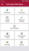 Train Running Status and PNR Status Affiche