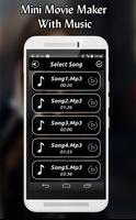 Mini Movie Maker With Music captura de pantalla 2