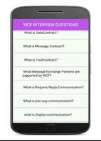 WCF Interview Questions and answers اسکرین شاٹ 2