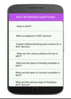 WCF Interview Questions Poster