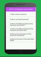 ENTITY FRAMEWORK INTERVIEW QUESTIONS اسکرین شاٹ 3
