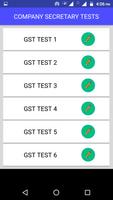 CS GST Online Test Poster