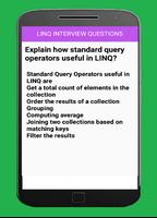 LINQ Interview Questions اسکرین شاٹ 2