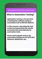 selinium interview questions screenshot 1