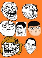 Crazy Troll Face Photo Editor Affiche
